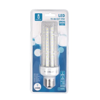 LED Pirn E27/19W/230V 6400K - Aigostar