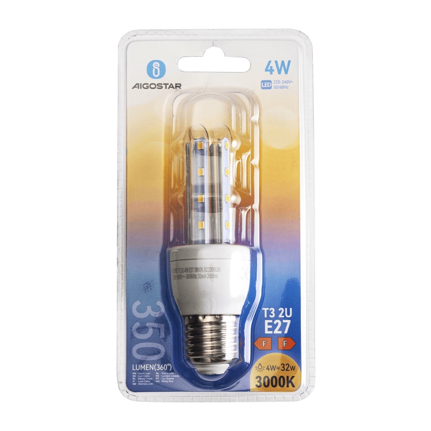 LED Pirn E27/4W/230V 3000K - Aigostar