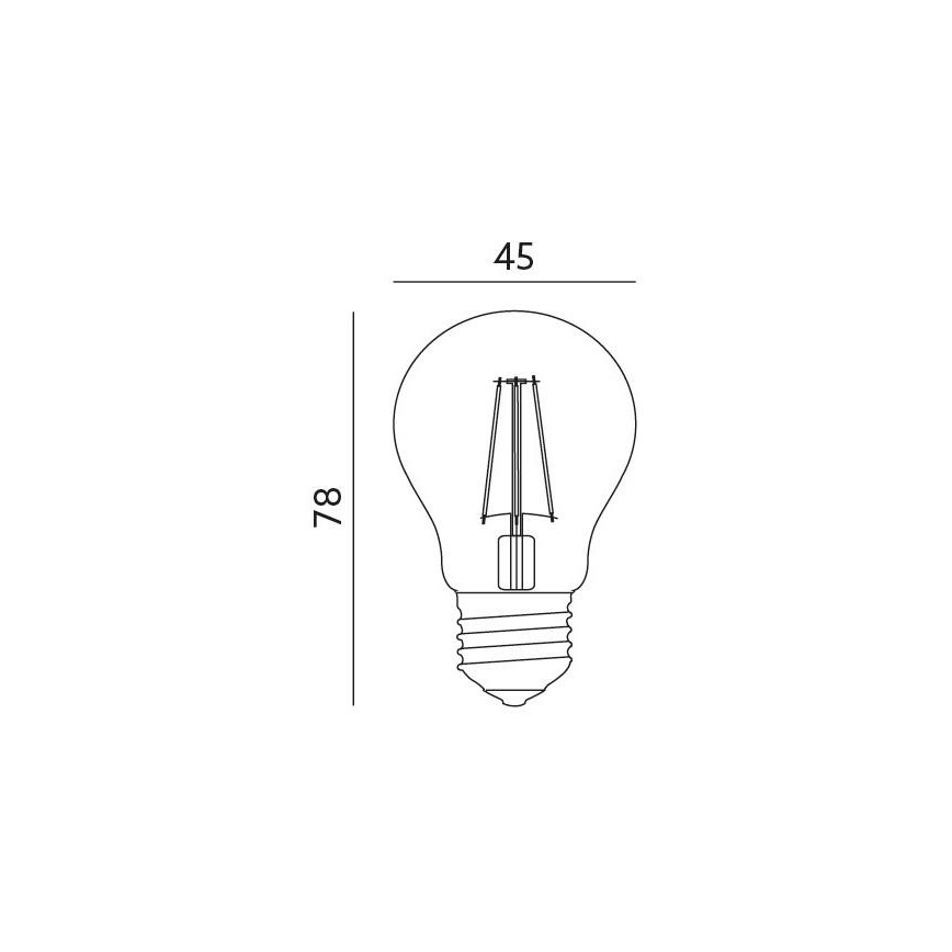 LED Pirn E27/4W/230V 3000K