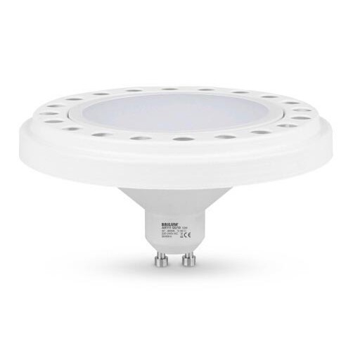 LED Pirn ECOLINE AR111 GU10/12W/230V 3000K 120° valge - Brilagi
