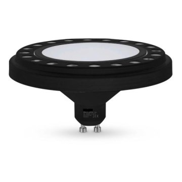LED Pirn ECOLINE AR111 GU10/15W/230V 3000K 120° must - Brilagi