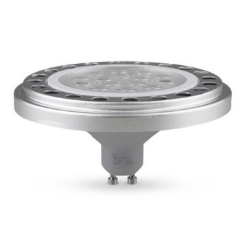 LED Pirn ECOLINE AR111 GU10/15W/230V 3000K 30° hõbedane - Brilagi