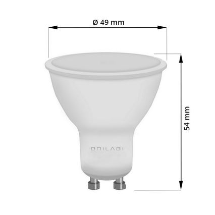 LED Pirn ECOLINE GU10/7W/230V 4000K - Brilagi