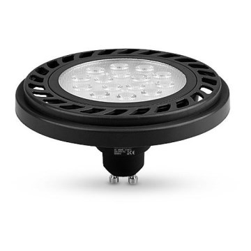 LED Pirn ECOLINE SOFT AR111 GU10/9W/230V 4000K 30° must - Brilagi