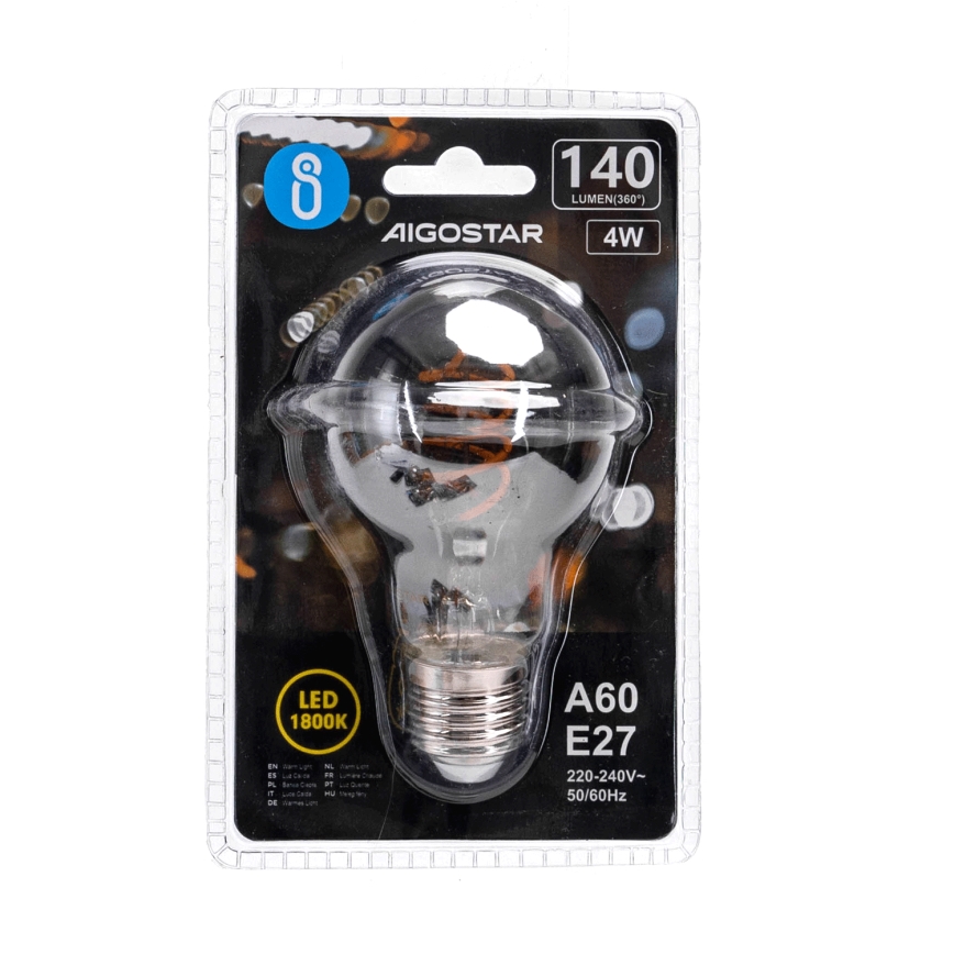 LED Pirn FILAMENT A60 E27/4W/230V 1800K - Aigostar