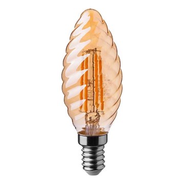 LED Pirn FILAMENT AMBER E14/4W/230V 2200K