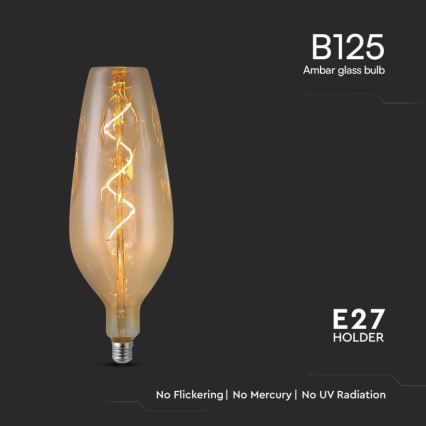 LED Pirn FILAMENT B125 E27/4W/230V 2700K