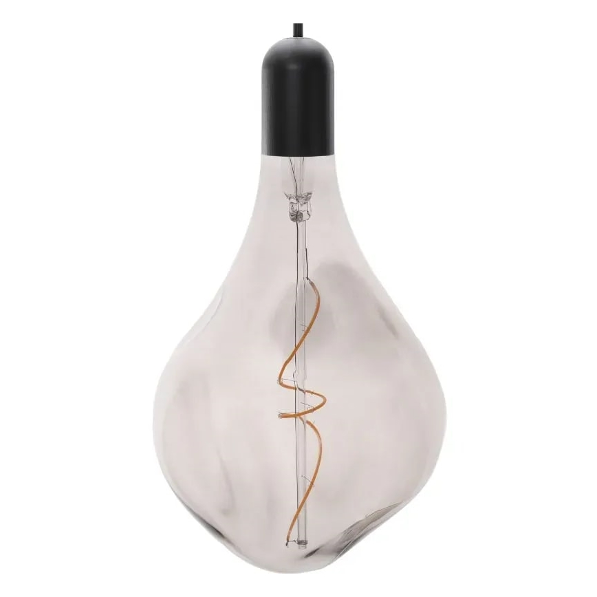 LED Pirn FILAMENT BUMPED SMOKE ET160 E27/4W/230V 2000K