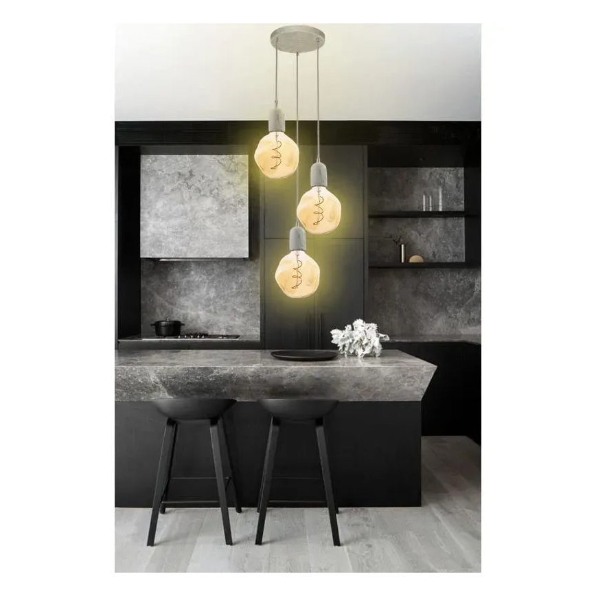 LED Pirn FILAMENT BUMPED VINTAGE G125 E27/4W/230V 2000K
