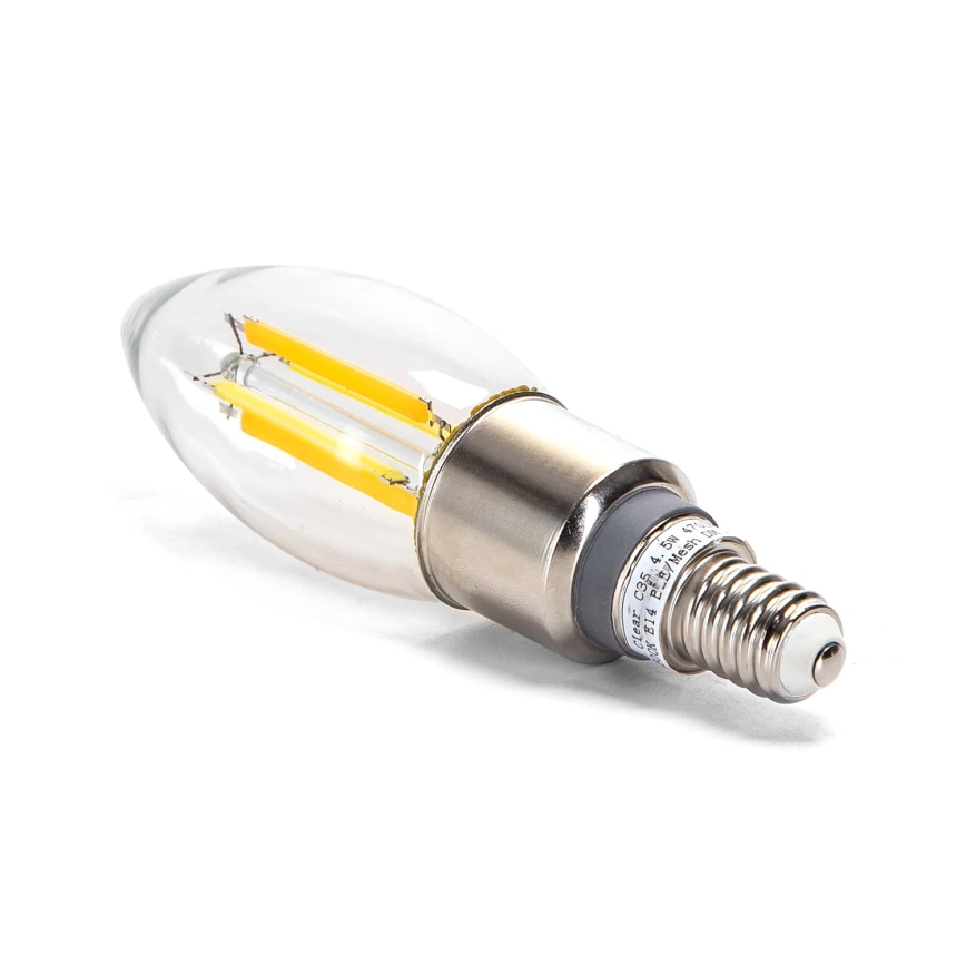 LED Hämardatav pirn FILAMENT MESH Nutikas C35 E14/4,5W/230V 2700-6500K - Aigostar