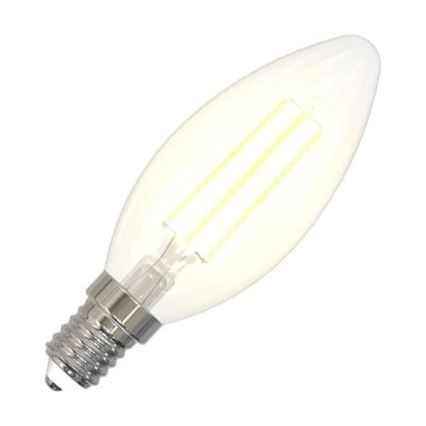 LED Pirn WHITE FILAMENT C35 E14/4,5W/230V 3000K