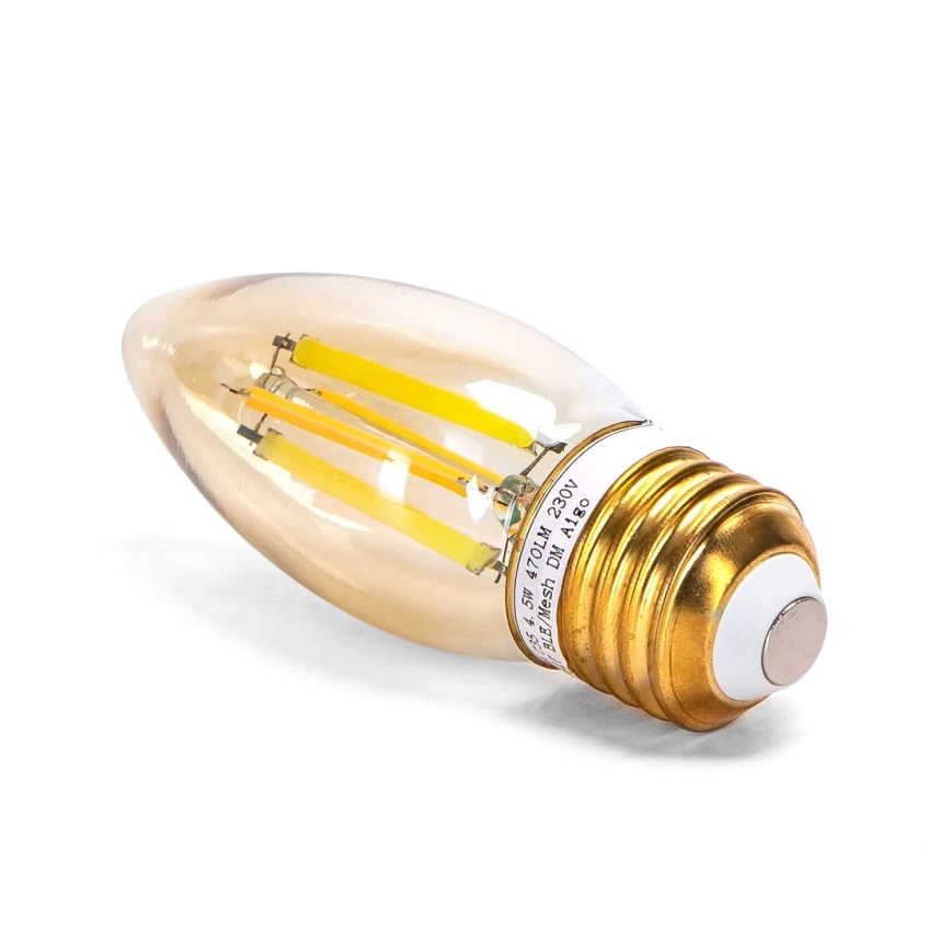 LED Hämardatav pirn FILAMENT MESH Nutikas C35 E27/4,5W/230V 2700-6500K - Aigostar
