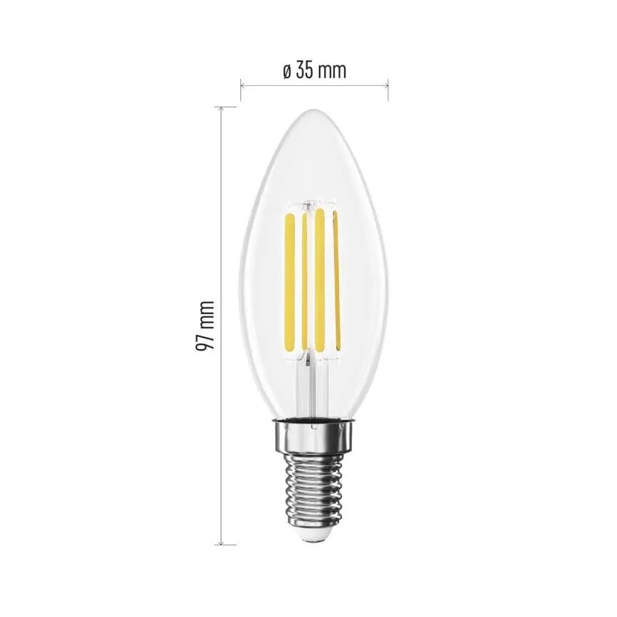 LED Pirn FILAMENT E14/3,8W/230V 4000K