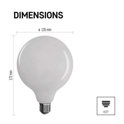 LED Pirn FILAMENT E27/18W/230V 2700K