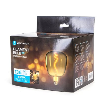 LED Pirn FILAMENT E27/4W/230V 1800K - Aigostar