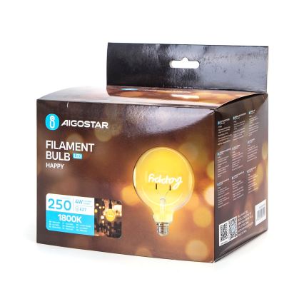 LED Pirn FILAMENT E27/4W/230V 1800K happy - Aigostar