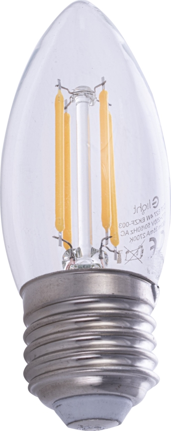 LED-pirn FILAMENT E27/4W/230V 2700K