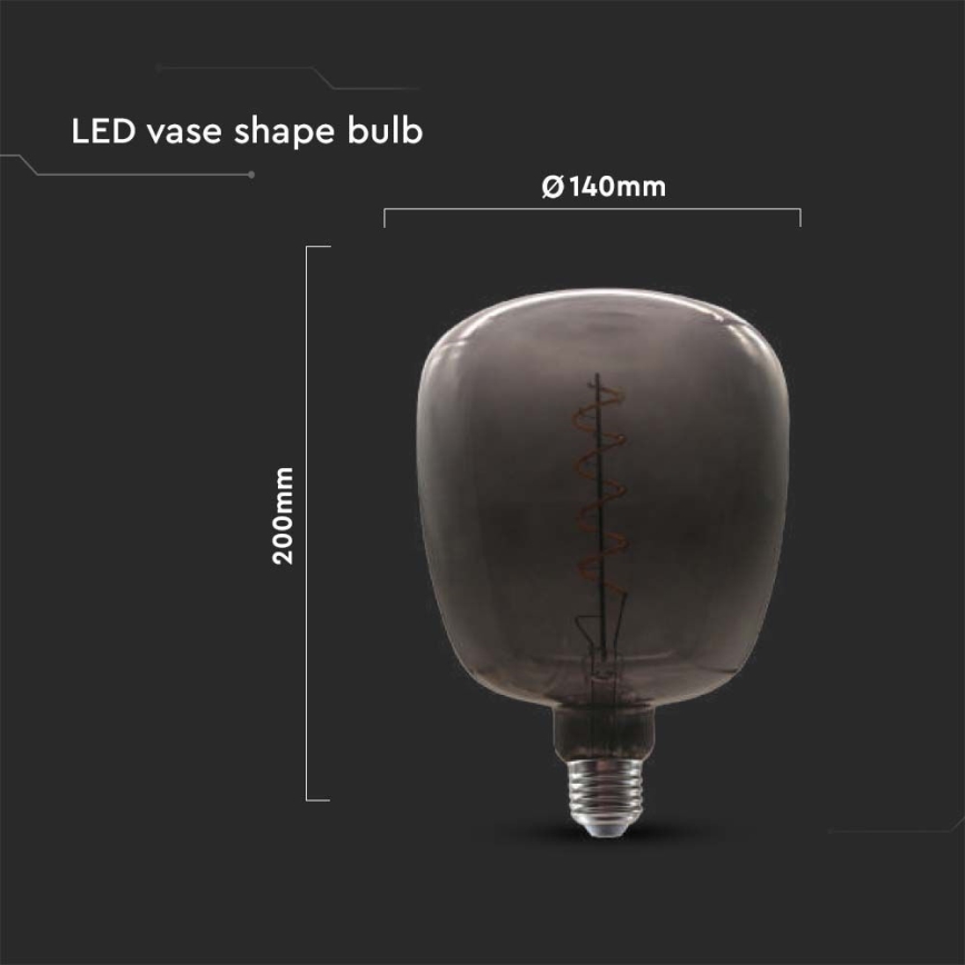 LED Pirn FILAMENT E27/4W/230V must