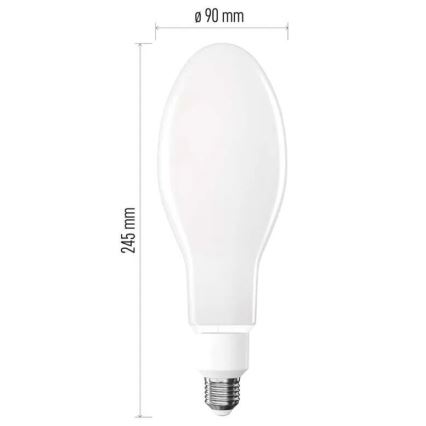 LED Pirn FILAMENT ED90 E27/36W/230V 6000 lm 4000K