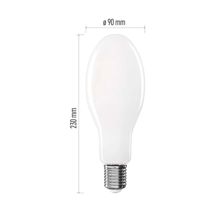 LED Pirn FILAMENT ED90 E40/36W/230V 4000K 6000 lm