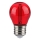 LED Pirn FILAMENT G45 E27/2W/230V punane