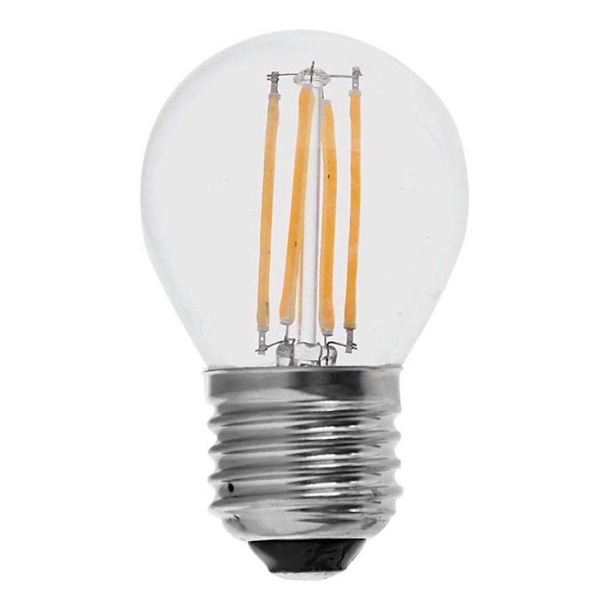 LED Pirn FILAMENT G45 E27/6W/230V 3000K