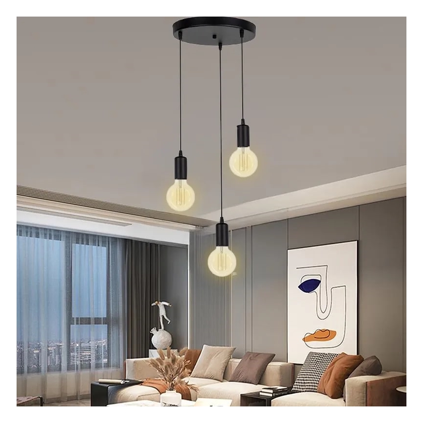 LED Pirn WHITE FILAMENT G95 E27/13W/230V 3000K