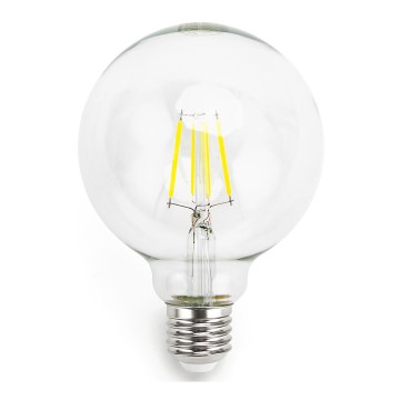 LED Pirn FILAMENT G95 E27/6W/230V 6500K - Aigostar