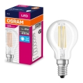 LED Pirn FILAMENT P40 E14/4W/230V 4000K - Osram
