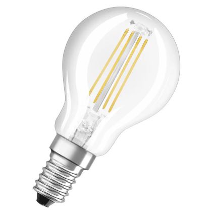 LED Pirn FILAMENT P40 E14/4W/230V 4000K - Osram