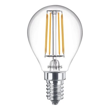LED Pirn FILAMENT Philips E14/4,3W/230V 4000K