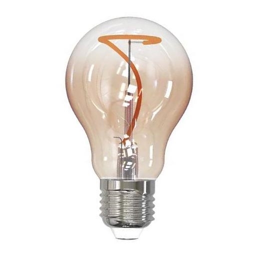 LED Pirn FILAMENT SHAPE A60 E27/4W/230V 1800K pruun