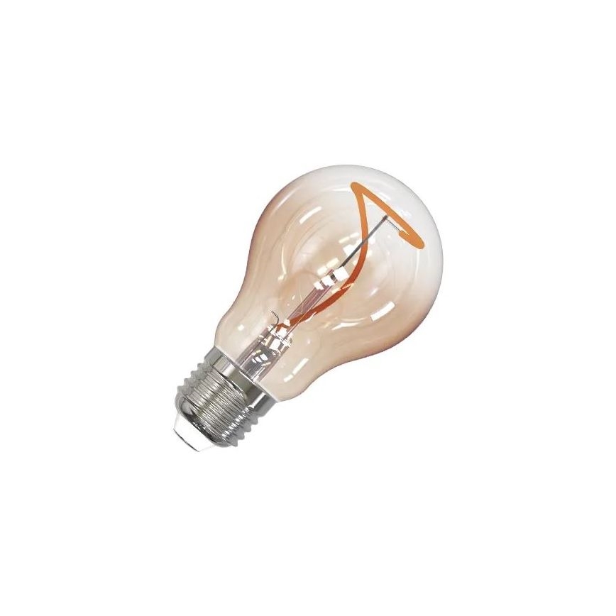 LED Pirn FILAMENT SHAPE A60 E27/4W/230V 1800K pruun