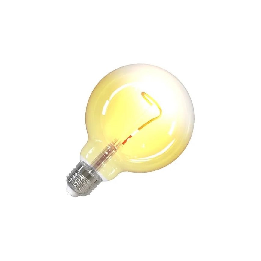LED Pirn FILAMENT SHAPE G95 E27/4W/230V 1800K kollane