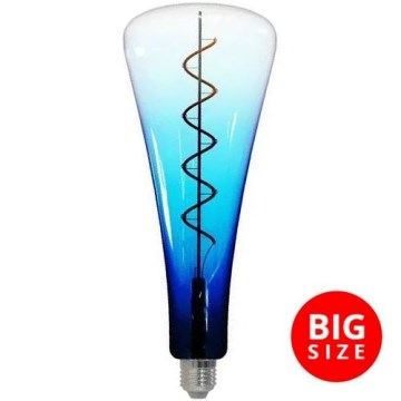 LED Pirn FILAMENT SHAPE T110 E27/5W/230V 1800K sinine