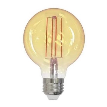 LED Pirn FILAMENT SLIM VINTAGE G80 E27/4,5W/230V 1800K