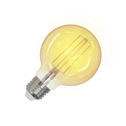 LED Pirn FILAMENT SLIM VINTAGE G80 E27/4,5W/230V 1800K