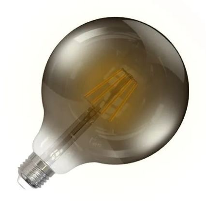 LED Pirn FILAMENT SMOKE G125 E27/4W/230V 2000K