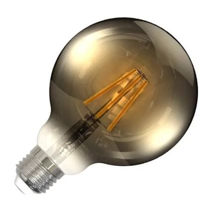 LED Pirn FILAMENT SMOKE G95 E27/4W/230V 2000K