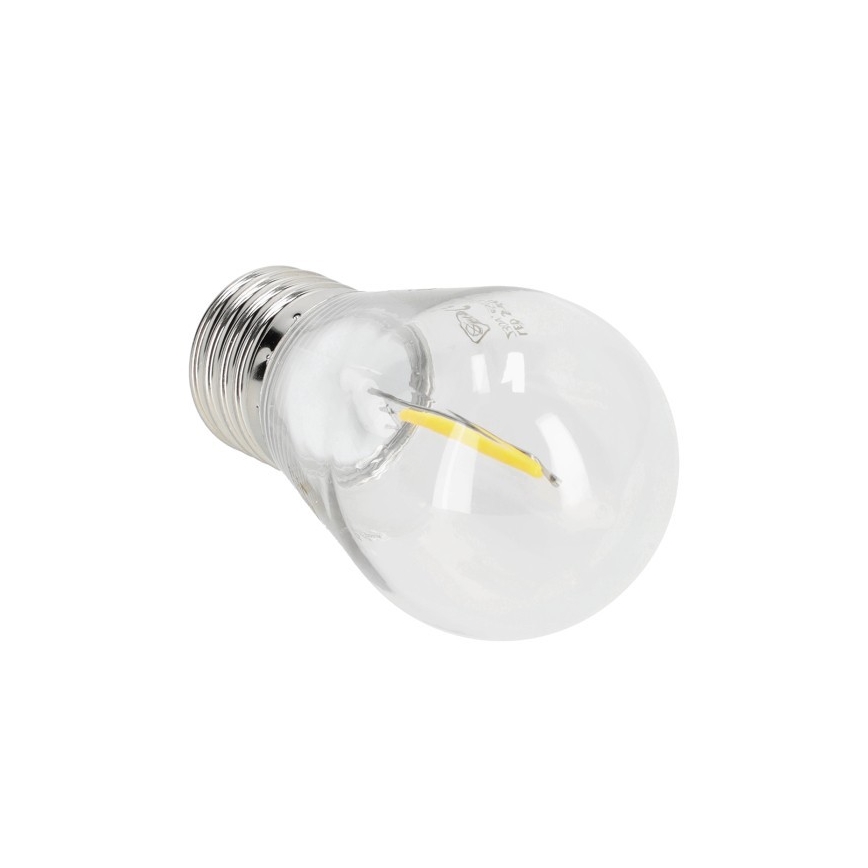 LED Pirn FILAMENT ST45 E27/1W/230V 2700K