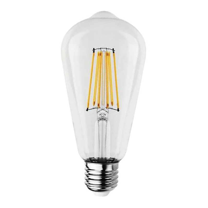 LED Pirn FILAMENT ST64 E27/12W/230V 3000K