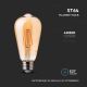 LED Pirn FILAMENT ST64 E27/6W/230V 2200K