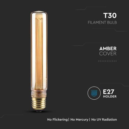 LED Pirn FILAMENT T30 E27/2W/230V 1800K Art Edition