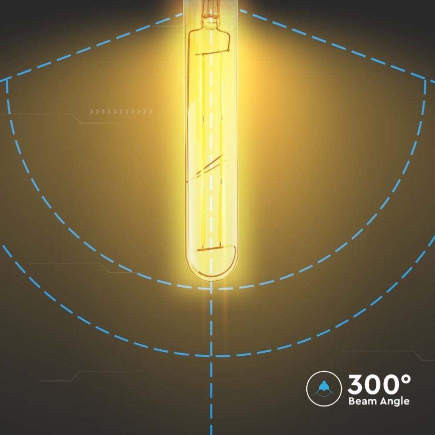LED Pirn FILAMENT T30 E27/6W/230V 2200K