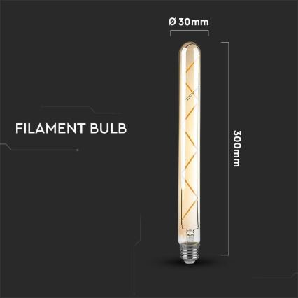 LED Pirn FILAMENT T30 E27/7W/230V 2200K