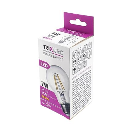 LED Pirn FILAMENT VINTAGE A60 E27/7W/230V 2700K
