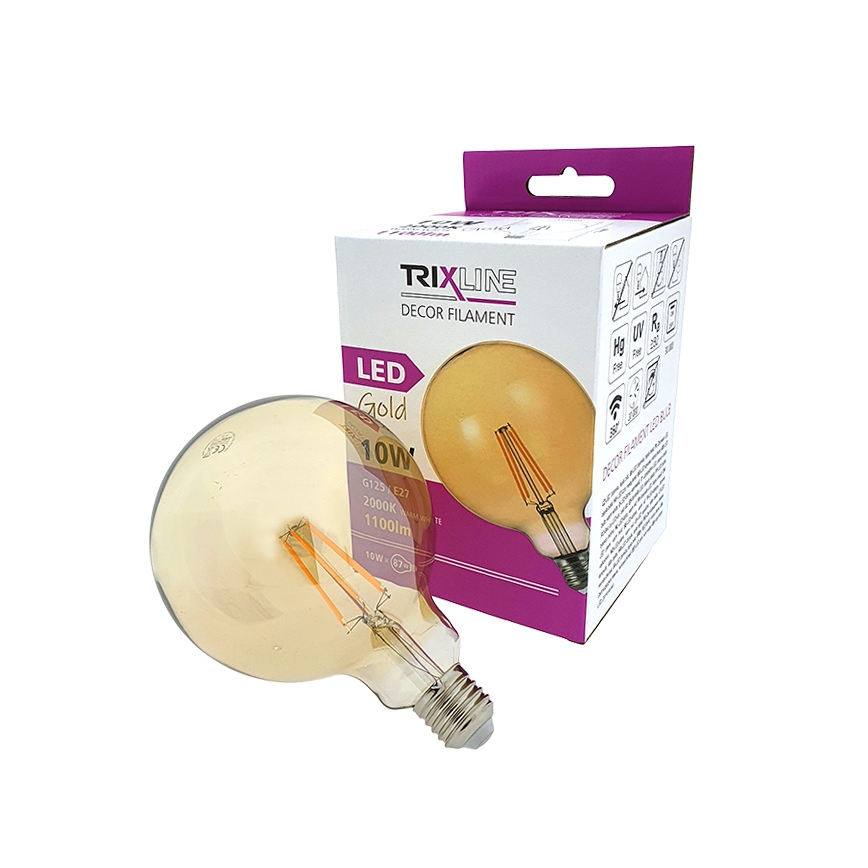 LED Pirn FILAMENT VINTAGE E27/10W/230V 2000K