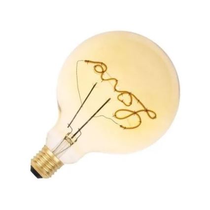 LED Pirn FILAMENT VINTAGE LOVE G125 E27/2W/230V 2000K