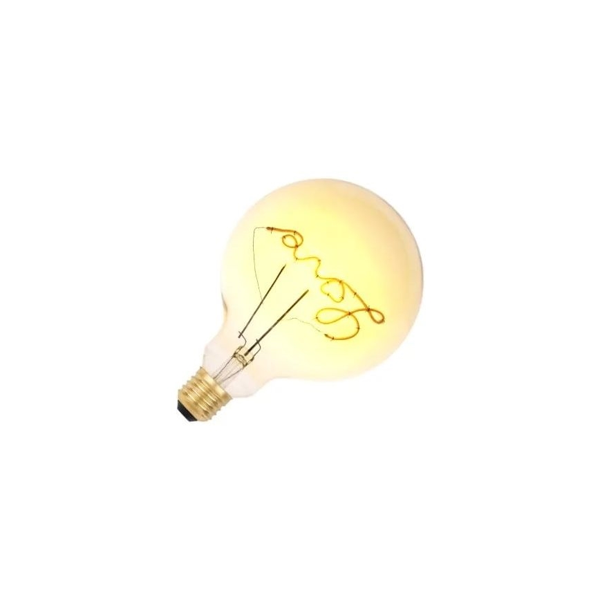 LED Pirn FILAMENT VINTAGE LOVE G125 E27/2W/230V 2000K