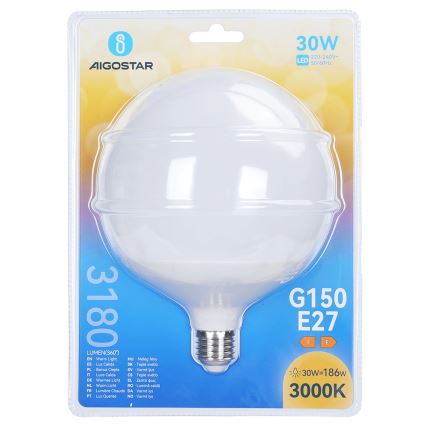LED-pirn G150 E27/30W/230V 3000K - Aigostar